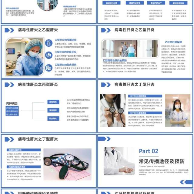 简约大气医学科普病毒性肝炎的预防与治疗医疗健康教育培训PPT模板 简约大气医学科普病毒性肝炎的预防与治疗医疗健康教育培训PPT模板