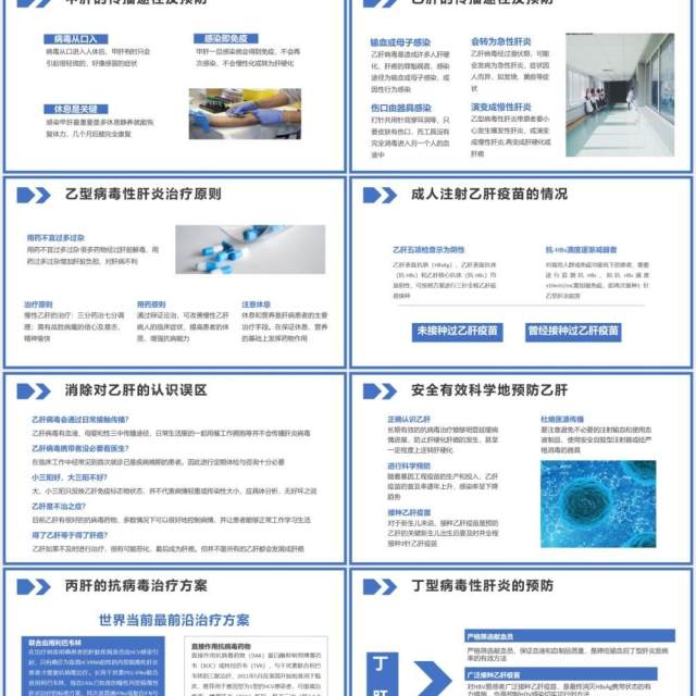 简约大气医学科普病毒性肝炎的预防与治疗医疗健康教育培训PPT模板 简约大气医学科普病毒性肝炎的预防与治疗医疗健康教育培训PPT模板