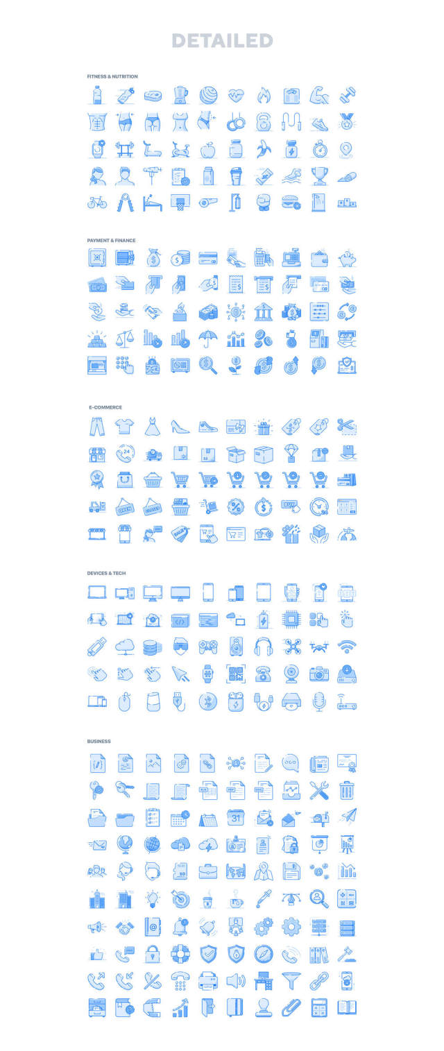 900矢量图标，基本Web图标