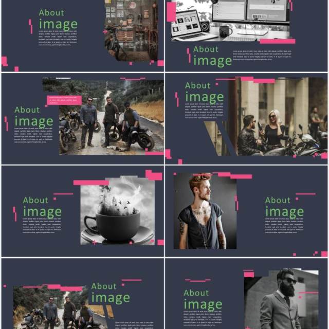 作品图片展示PPT模板Fantastical - Powerpoint Template 作品图片展示PPT模板Fantastical - Powerpoint Template