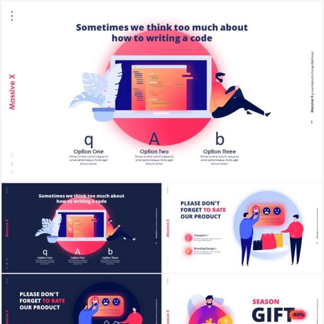 特殊平面图人物插画PPT素材设计Special Flat Graphic 特殊平面图人物插画PPT素材设计Special Flat Graphic