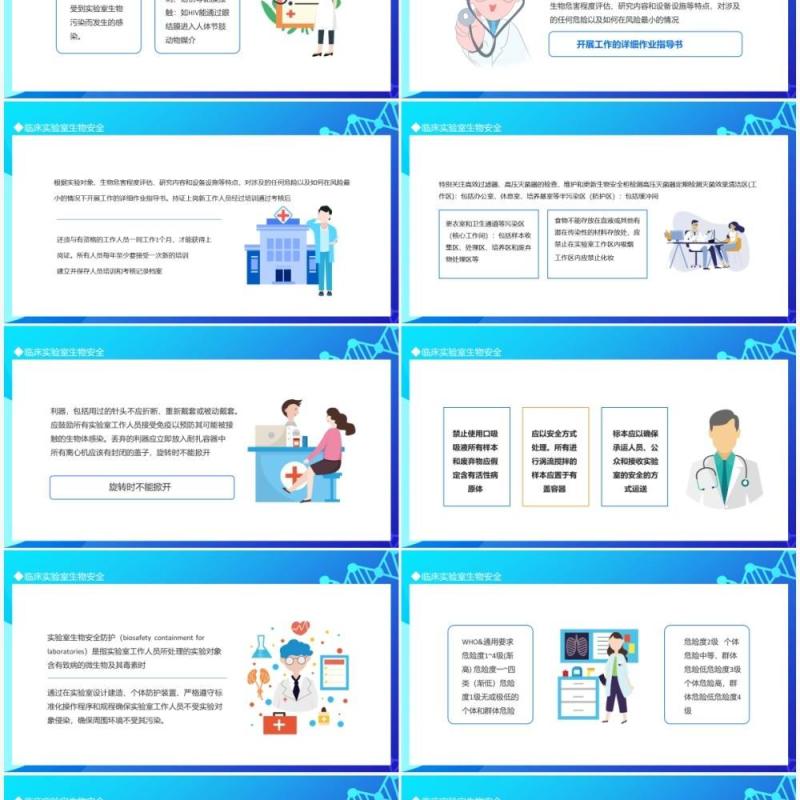临床实验室生物安全动态PPT模板