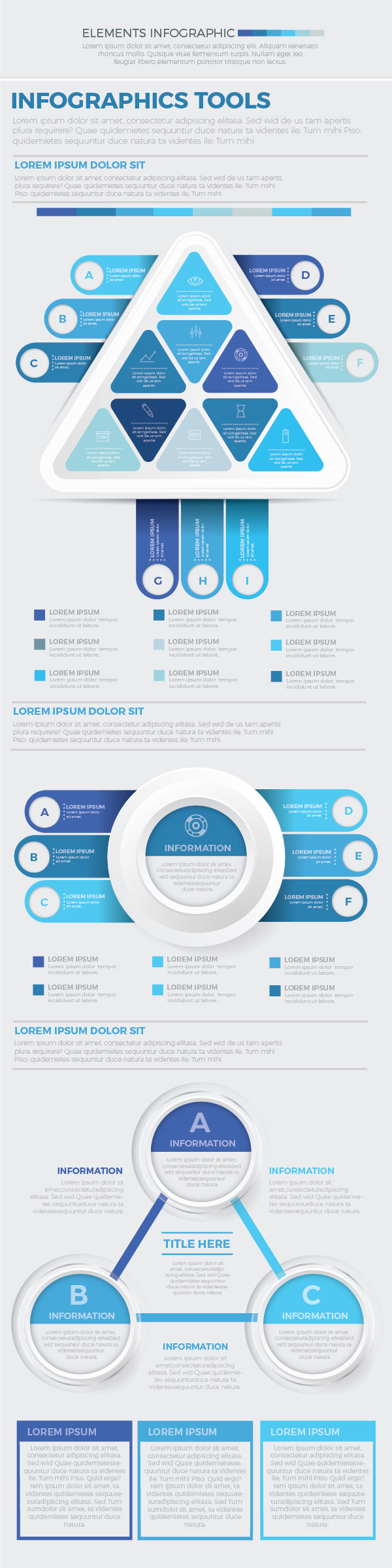 蓝色数据信息图形设计Blue Data Infographics Design 蓝色数据信息图形设计Blue Data Infographics Design