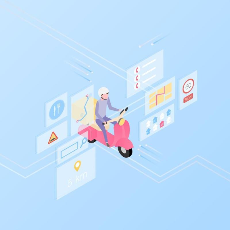 9款UI设计2.5D互联网场景立体三维插画作品网页插图APP设计素材