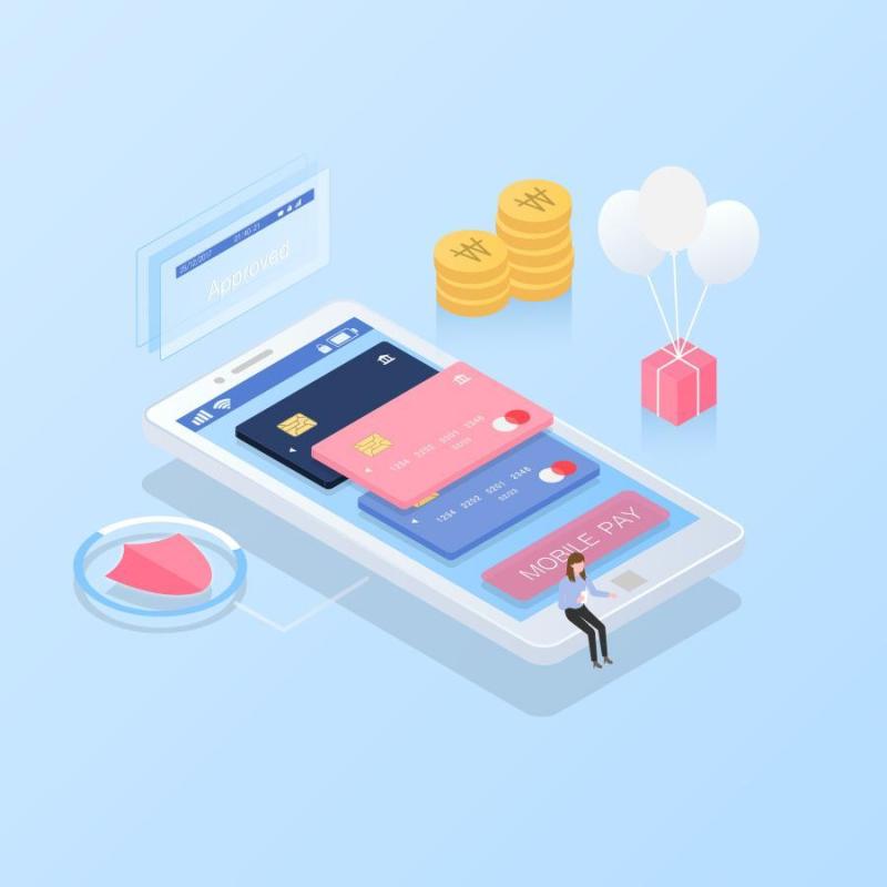 9款UI设计2.5D互联网场景立体三维插画作品网页插图APP设计素材