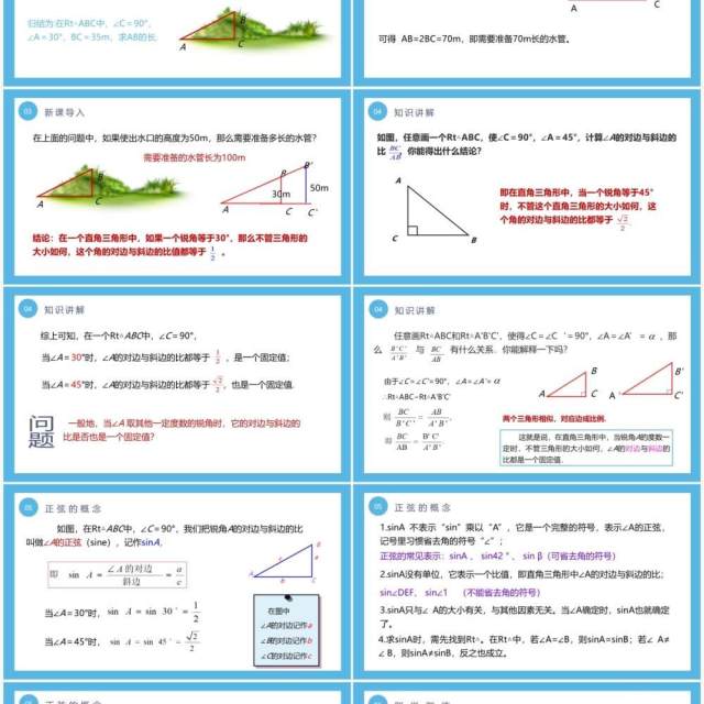 部编版九年级下册数学第三单元课件