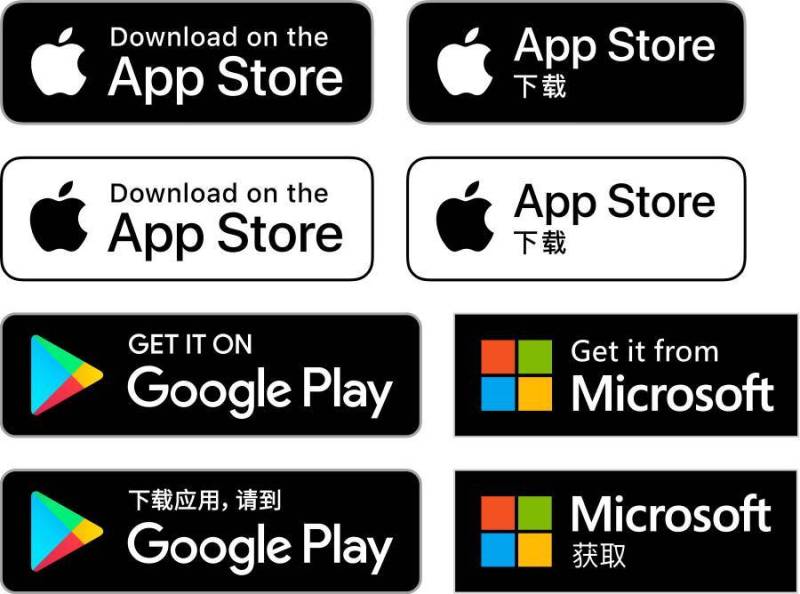 应用商店 Badge 图标