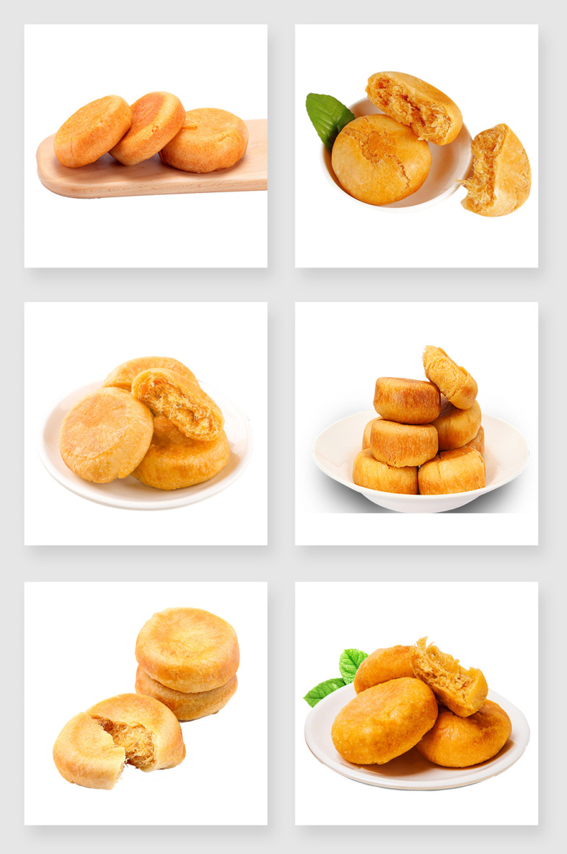 美味的肉松饼设计素材