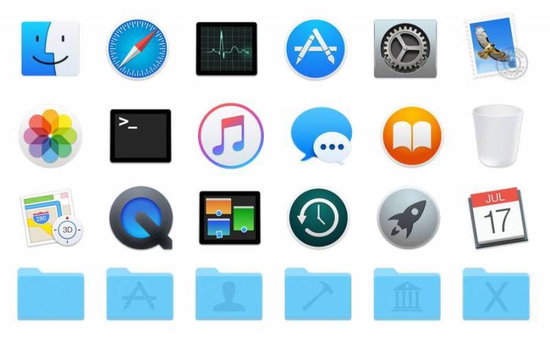 Yosemite Icons Pack