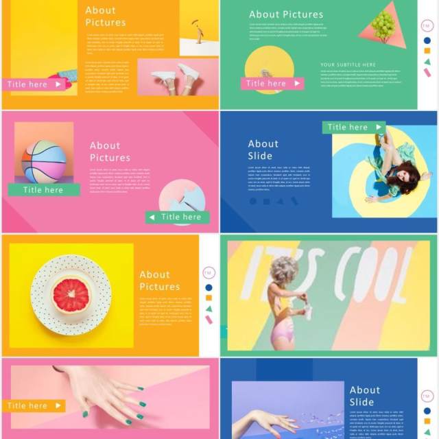 彩色趣味活动策划宣传PPT模板Color FUN - Powerpoint 彩色趣味活动策划宣传PPT模板Color FUN - Powerpoint