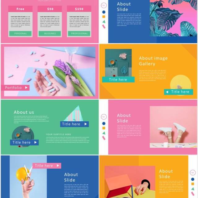 彩色趣味活动策划宣传PPT模板Color FUN - Powerpoint 彩色趣味活动策划宣传PPT模板Color FUN - Powerpoint