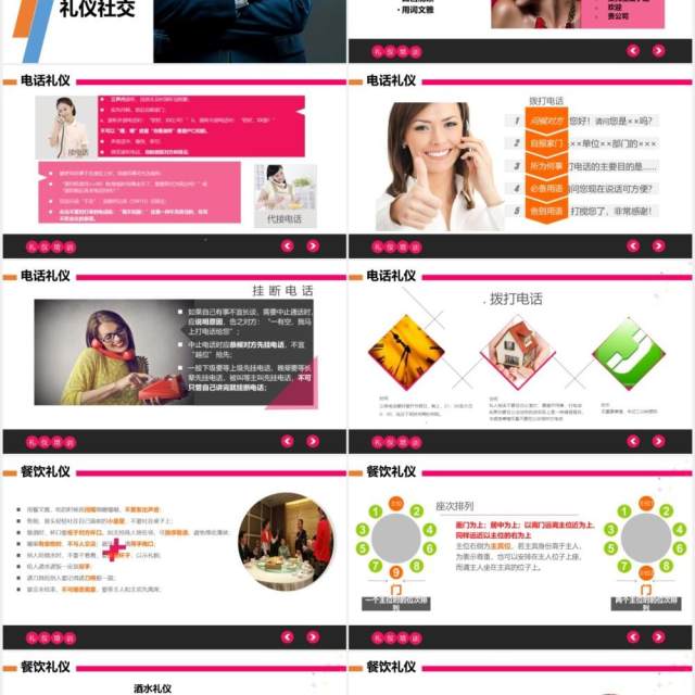 公司职场职业形象商务礼仪培训PPT模板课件 公司职场职业形象商务礼仪培训PPT模板课件