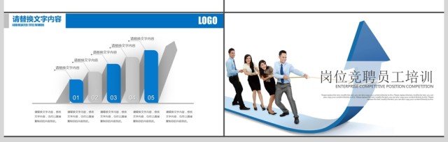 岗位竞聘员工培训述职报告ppt模板