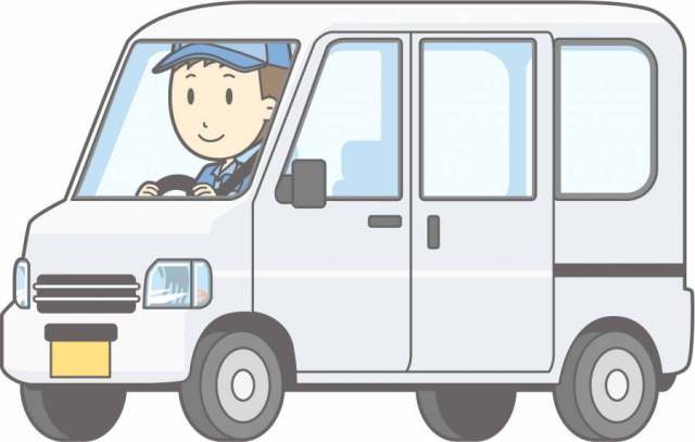 汽车01 - 轻型面包车 - 驾驶 - 全身 汽车01 - 轻型面包车 - 驾驶 - 全身