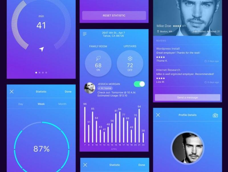 Hello UI Kit（含sketch源文件）UI工具包