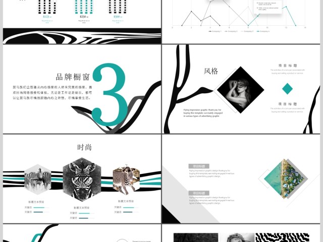 斑马族创意时尚品牌宣传简介动态ppt 斑马族创意时尚品牌宣传简介动态ppt