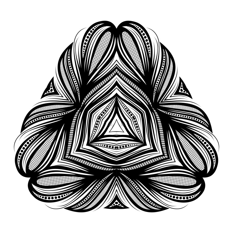 圆形和星形装饰图案23