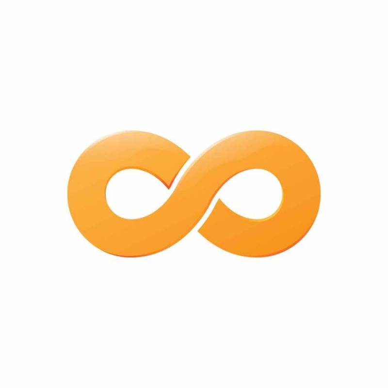 无限符号插图矢量
