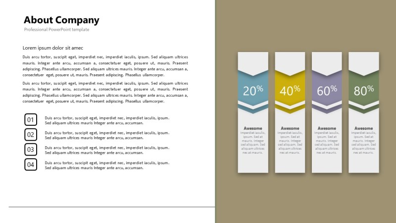 物流PPT信息可视化图表14