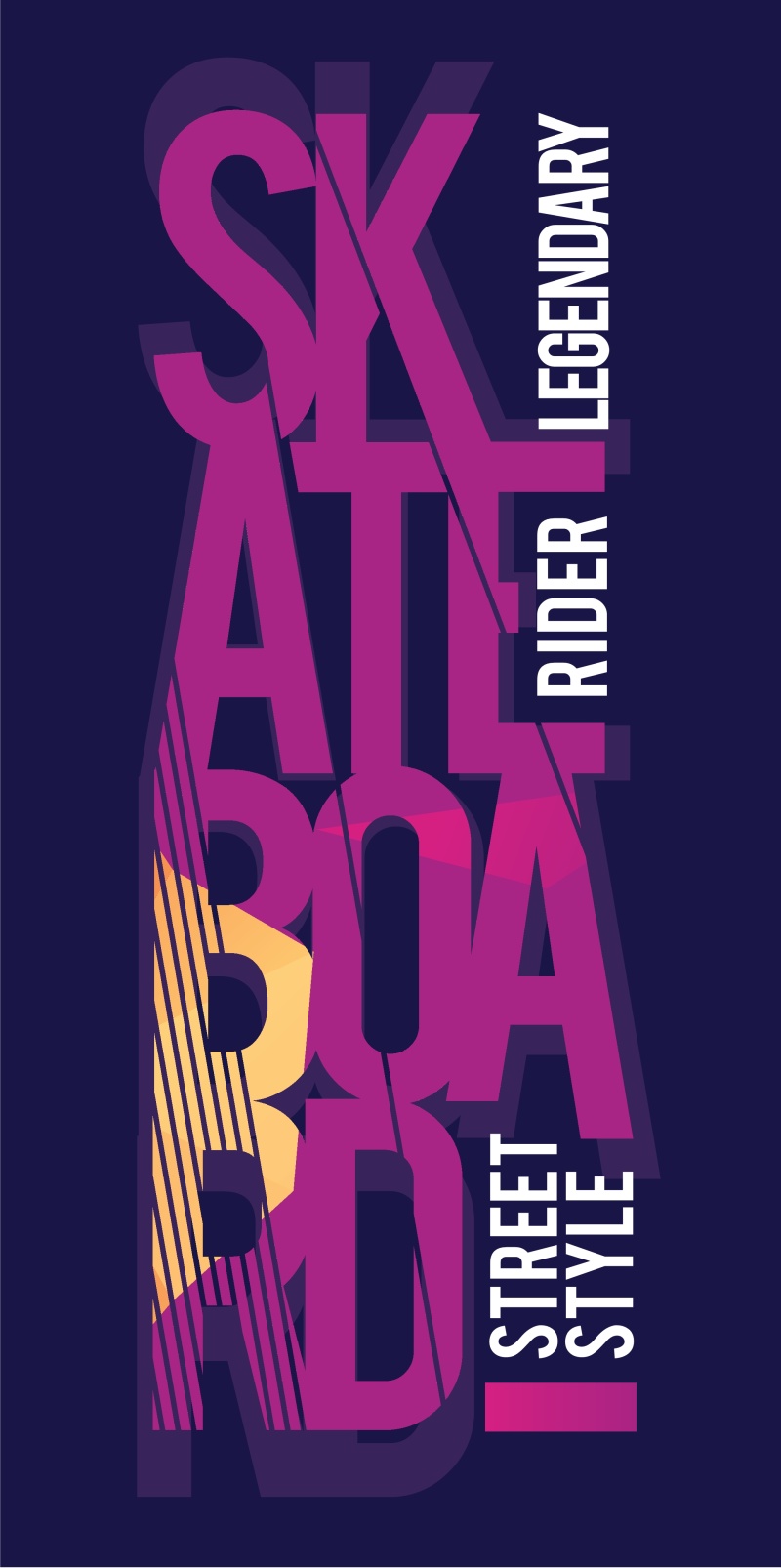 从库存矢量T恤印花设计5518