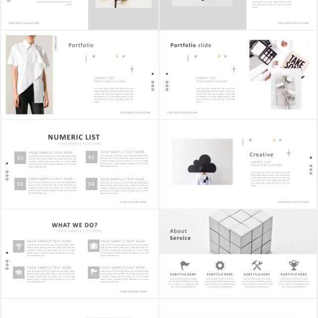 简约简洁工作展示PPT模板Clean powerpoint 简约简洁工作展示PPT模板Clean powerpoint