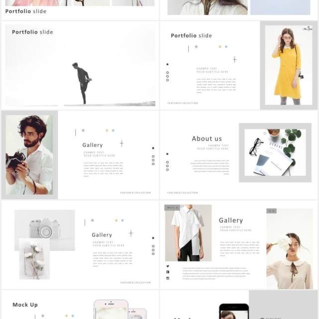 简约简洁工作展示PPT模板Clean powerpoint 简约简洁工作展示PPT模板Clean powerpoint