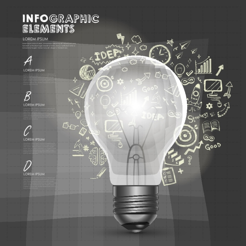 信息图形创意设计载体25