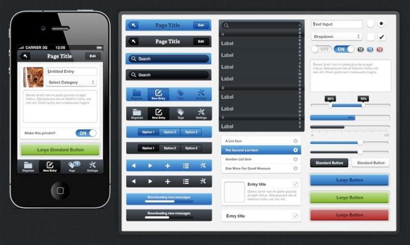 iPhone UI工具包