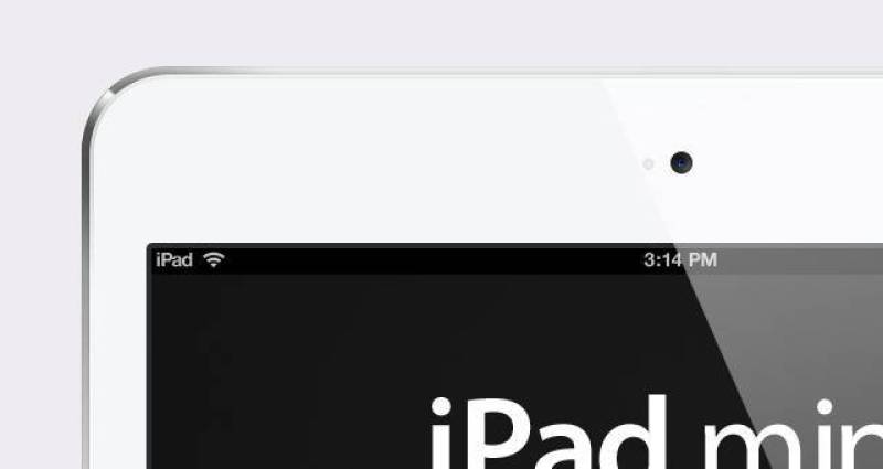 iPad迷你Psd矢量模拟