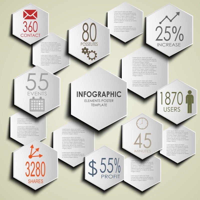 信息矢量图集4216