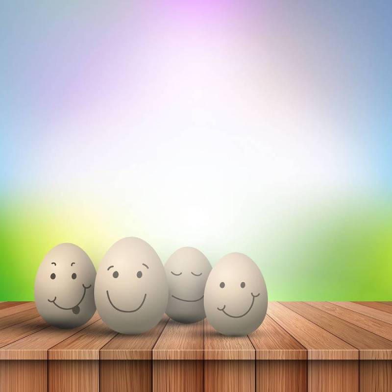 复活节彩蛋背景