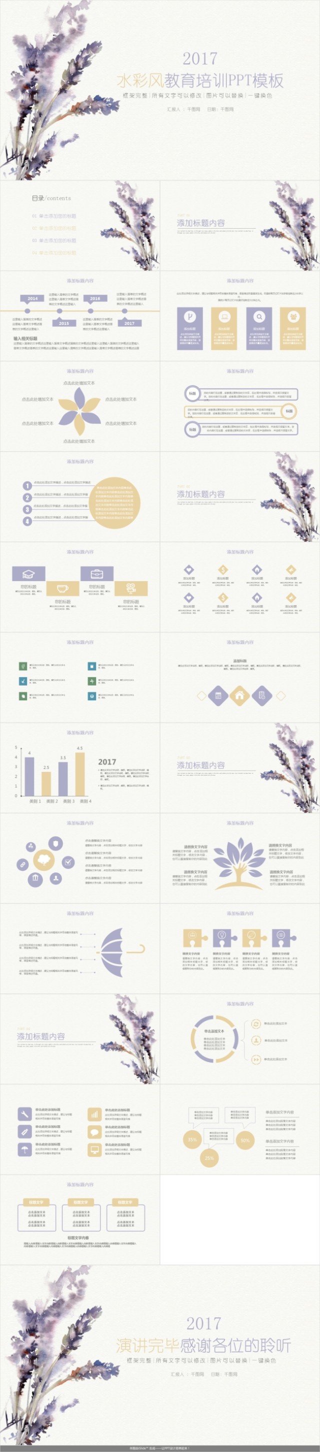 清新文艺教师说课教育教学公开课PPT模板 清新文艺教师说课教育教学公开课PPT模板