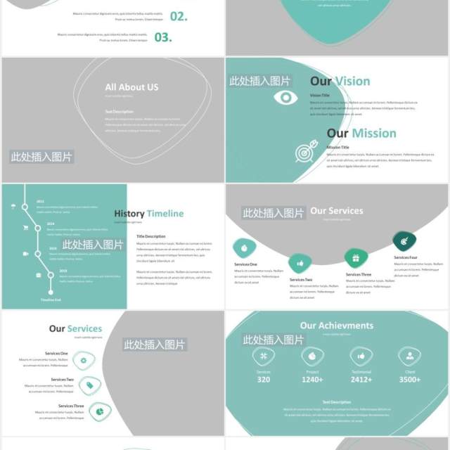 简约商务通用PPT图片排版设计模板Sesmara - Business Powerpoint Template 简约商务通用PPT图片排版设计模板Sesmara - Business Powerpoint Template