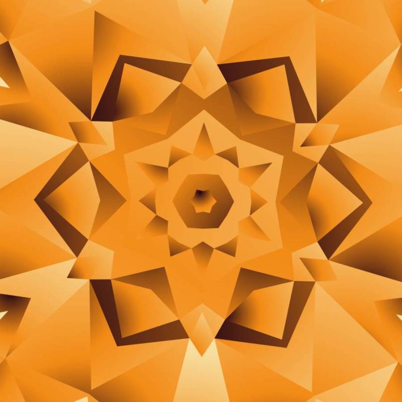 抽象的橙色黄色背景设计插图