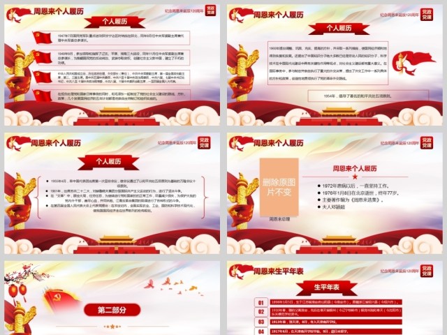 原创中国风爱国教育课堂笔记纪念周恩来诞辰121周年党政宣传PPT-版权可商用 原创中国风爱国教育课堂笔记纪念周恩来诞辰121周年党政宣传PPT-版权可商用