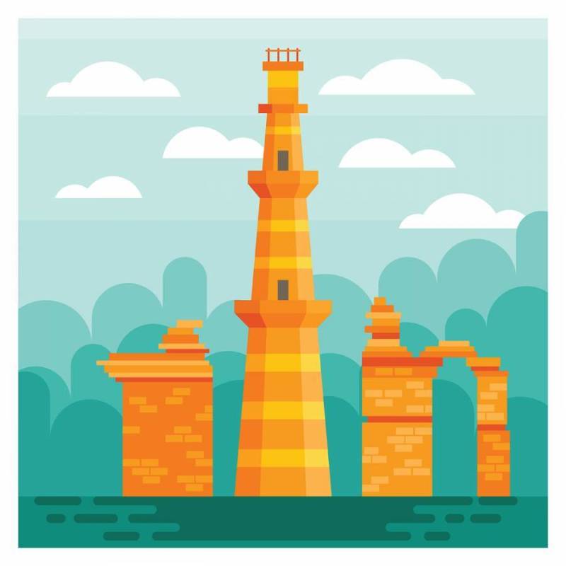 Qutub Minar插图