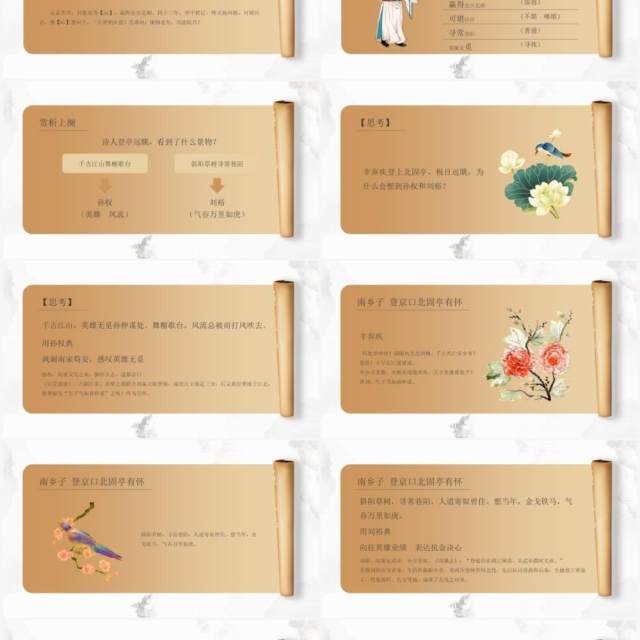 部编版高中语文必修四永遇乐京口北固亭怀古课件PPT模板 部编版高中语文必修四永遇乐京口北固亭怀古课件PPT模板