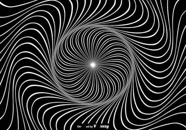 矢量眩晕背景