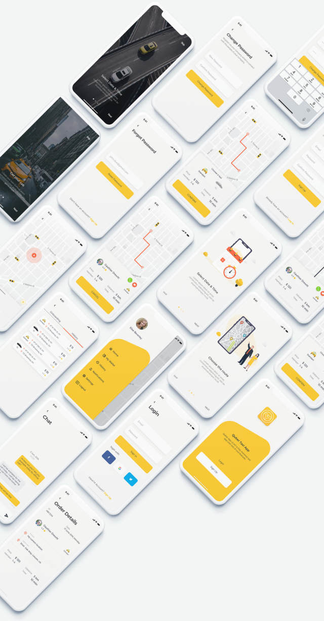 Kuber Taxi Driver UI套件采用Sketch,XD和Figma,KUBER Taxi App UI UX Kit设计 Kuber Taxi Driver UI套件采用Sketch,XD和Figma,KUBER Taxi App UI UX Kit设计