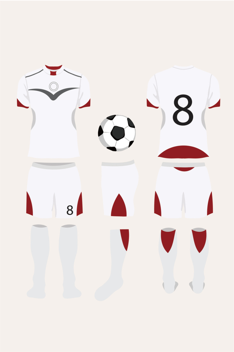 足球球服素材