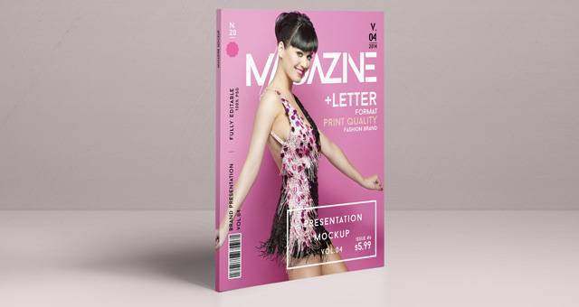 Psd Magazine Mockup View Vol4