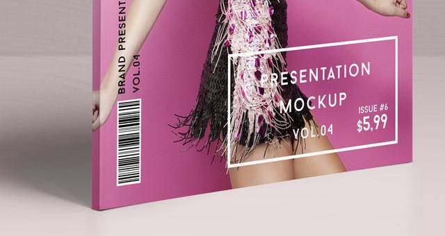 Psd Magazine Mockup View Vol4