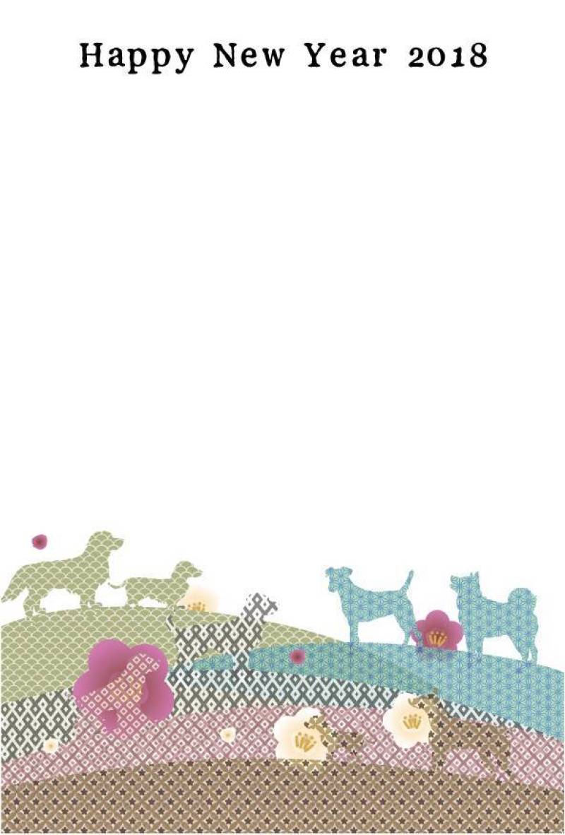 新年卡片模板2018_04