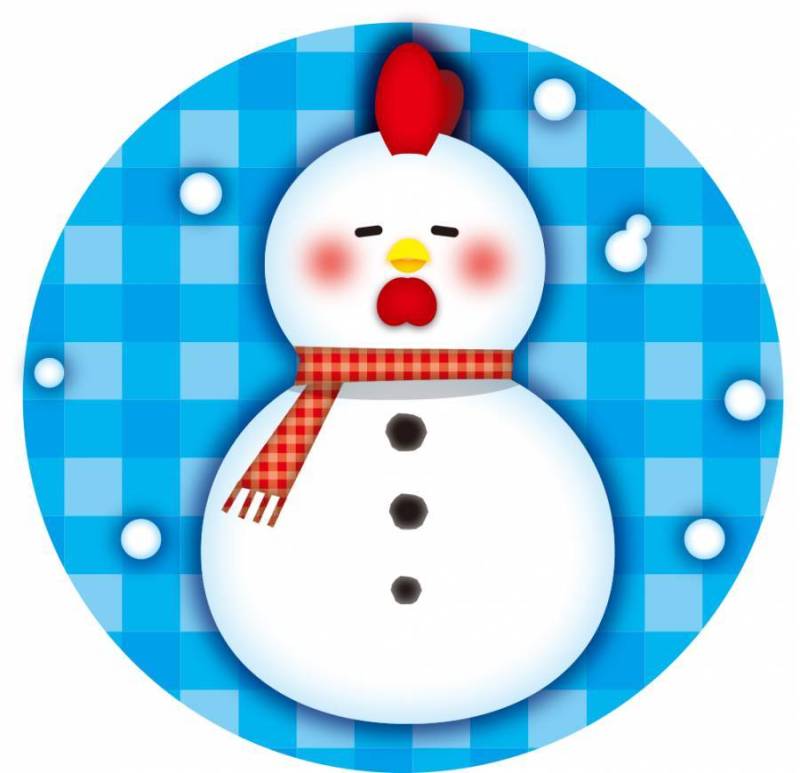 鸡雪人