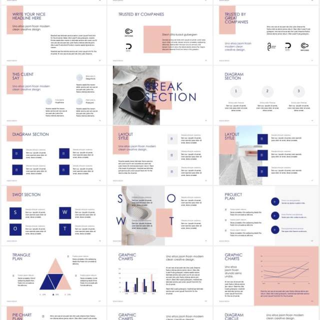 简约简洁个人工作简历报告PPT模板BILBAO - Powerpoint Template 简约简洁个人工作简历报告PPT模板BILBAO - Powerpoint Template