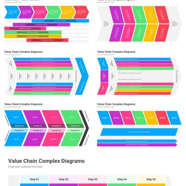 产业链价值链信息图PPT模板素材Value Chain 产业链价值链信息图PPT模板素材Value Chain