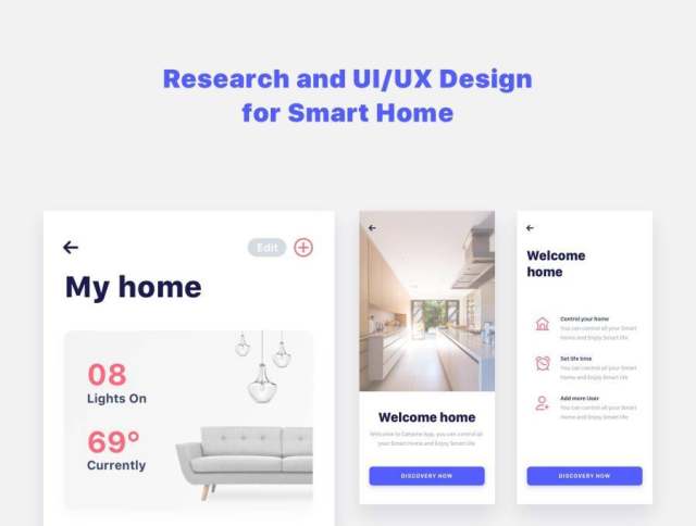 60+ Screen UI Kit智能家居移动应用程序,包括Sketch,Photoshop,Adobe XD,Cahome UI Kit 60+ Screen UI Kit智能家居移动应用程序,包括Sketch,Photoshop,Adobe XD,Cahome UI Kit