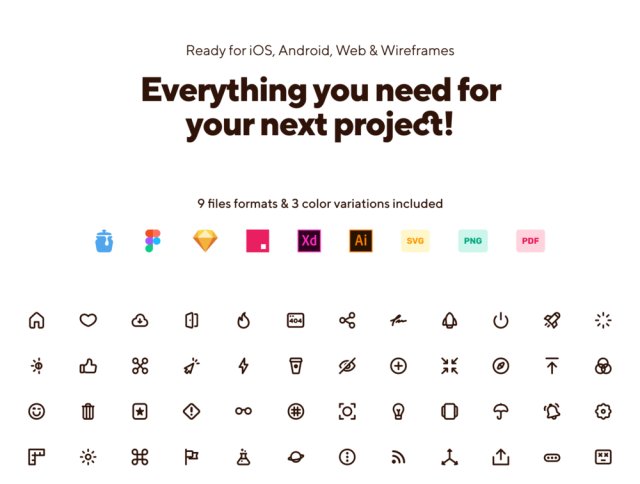 180个图标完善启动任何项目。对于素描,FIGMA Illustrator和Adobe XD,INVISION&IconJar,UI要点图标包 180个图标完善启动任何项目。对于素描,FIGMA Illustrator和Adobe XD,INVISION&IconJar,UI要点图标包