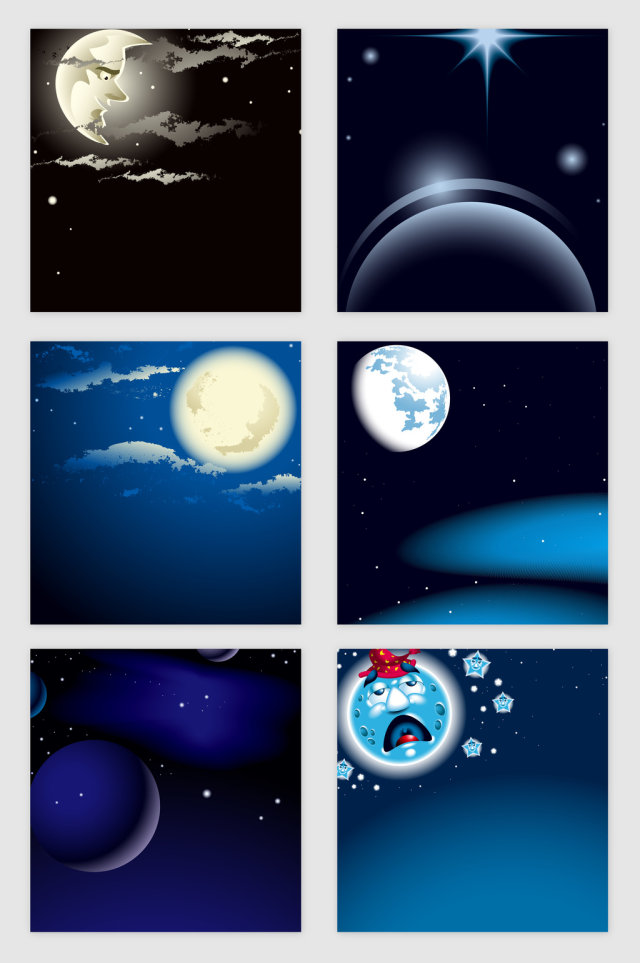 太空光效矢量素材 太空光效矢量素材