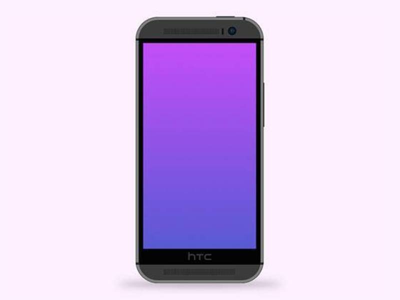 HTC One M8 Mockup